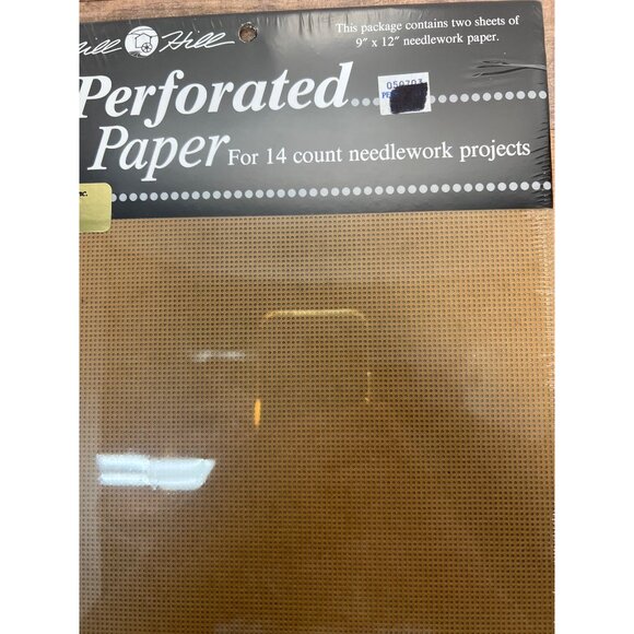 Mill Hill Perforated Paper 9" X 12" For 14 Count Needlework Projects - Picture 2 of 2